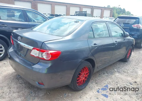 2012 Toyota Corolla L z USA, uszkodzony, nr VIN 2T1BU4EE7CC821955